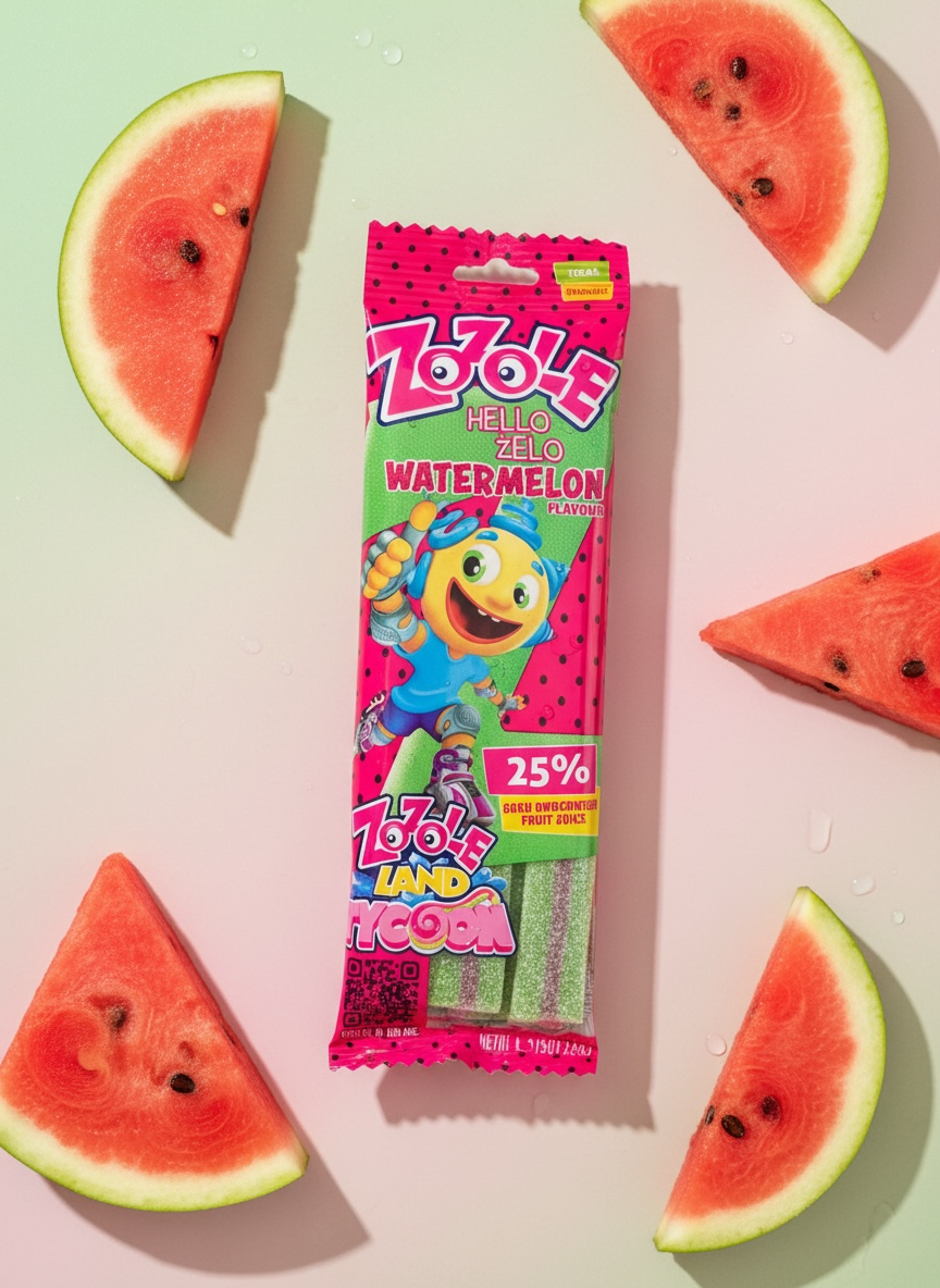 Sour Watermelon Belts (75g)