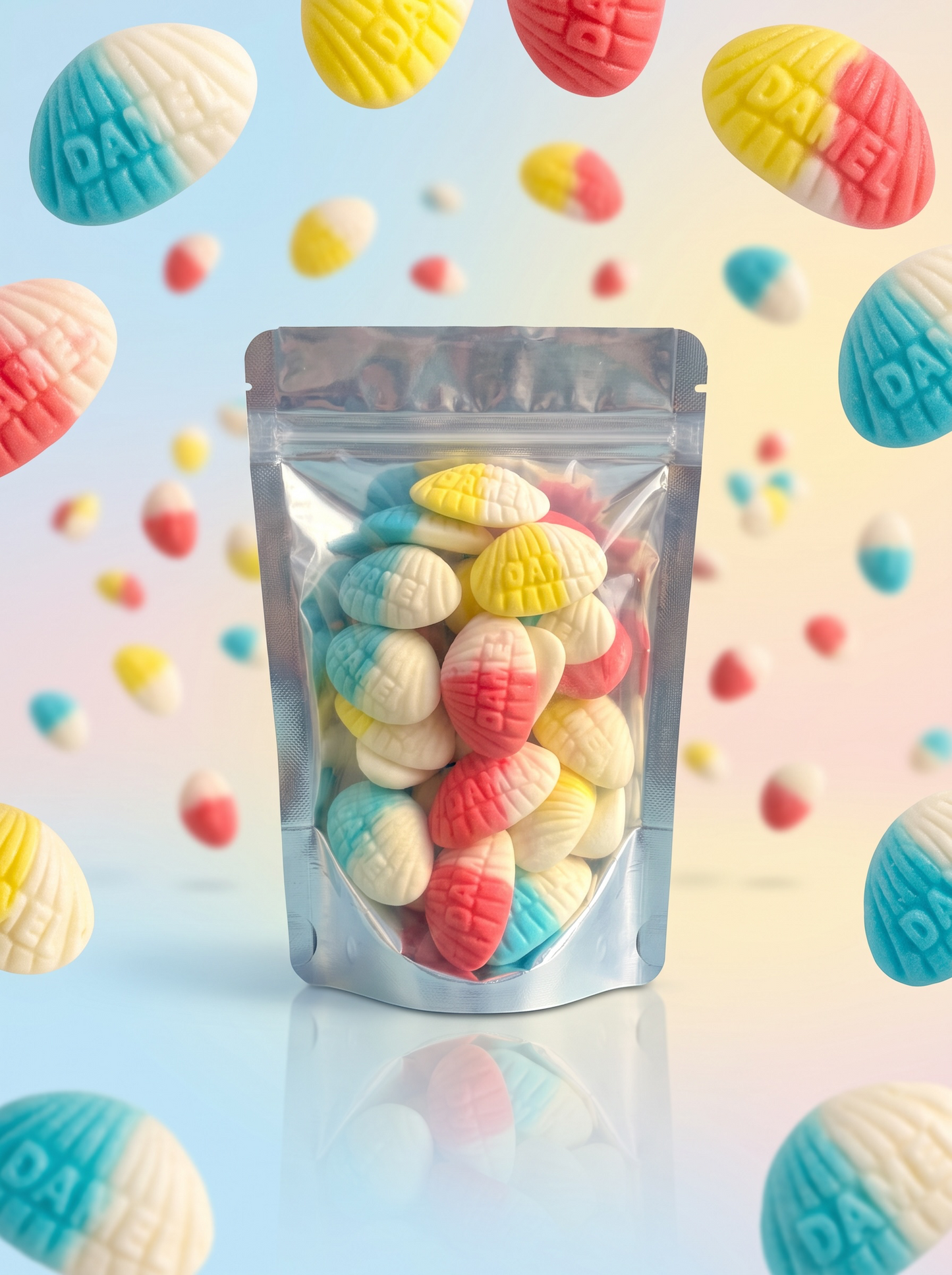 Foamy Filled Seashells (150g)